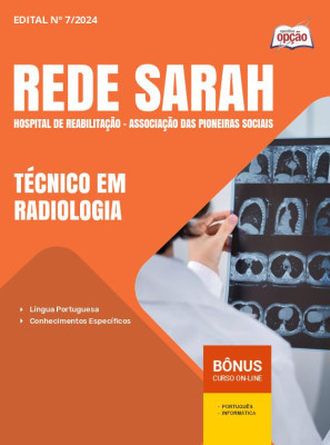 Apostila Rede Sarah em PDF - Técnico em Radiologia 