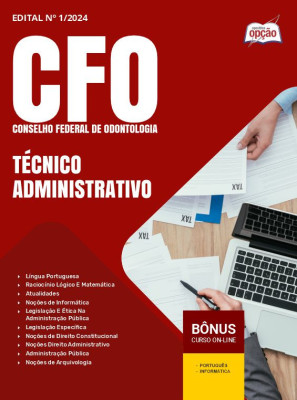Apostila CFO em PDF - Técnico Administrativo 