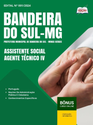 Apostila Prefeitura de Bandeira do Sul - MG em PDF - Assistente Social - Agente Técnico IV 