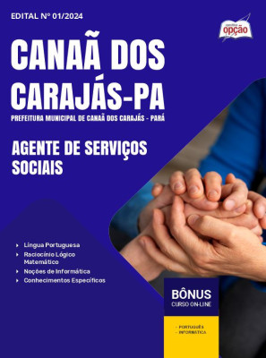 Apostila Prefeitura de Canaã dos Carajás - PA em PDF - Agente de Serviços Sociais 