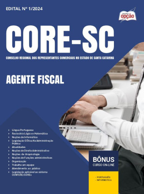 Apostila CORE-SC em PDF - Agente Fiscal 