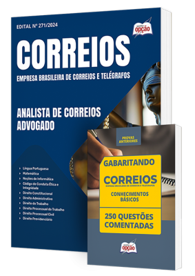 Combo Correios - Analista de Correios - Advogado (Apostila + Questões Comentadas)