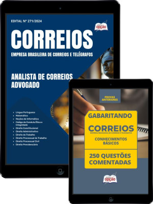 Combo Correios Analista de Correios - Advogado (Apostila + Questões Comentadas)