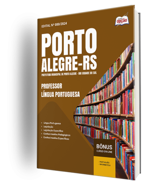 Apostila Prefeitura de Porto Alegre - RS  - Professor - Língua Portuguesa