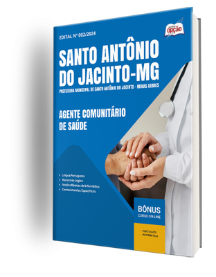 Apostila Prefeitura de Santo Antônio do Jacinto - MG  - Agente Comunitário de Saúde