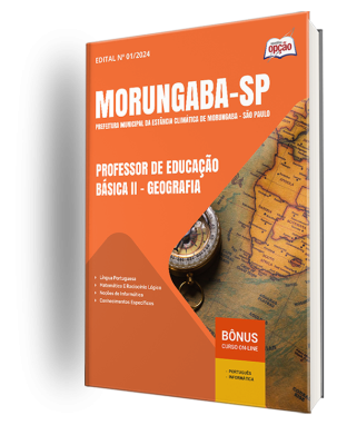 Apostila Prefeitura de Morungaba - SP  - Professor de Educação Básica II - Geografia