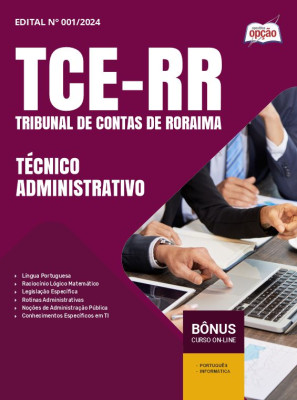 Apostila TCE-RR 2025 - Técnico Administrativo
