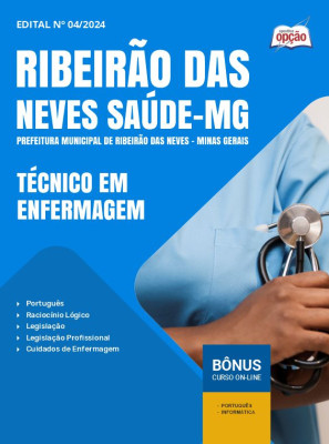 Apostila Prefeitura de Ribeirão das Neves - MG 2025 - Técnico em Enfermagem