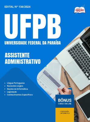 Apostila UFPB em PDF - Assistente Administrativo 2025
