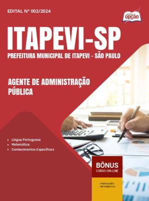 Apostila Prefeitura de Itapevi - SP em PDF - Agente de Administração Pública 2025