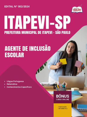 Apostila Prefeitura de Itapevi - SP em PDF - Agente de Inclusão Escolar 2025