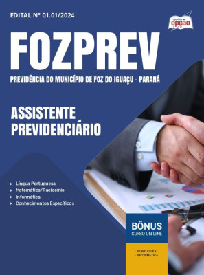 Apostila FOZPREV em PDF - Assistente Previdenciário 2025