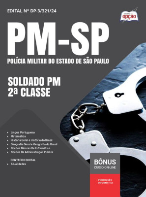 Apostila PM-SP em PDF - Soldado PM - 2ª Classe 2025