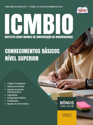 Apostila ICMBIO em PDF - Conhecimentos Básicos - Nível Superior 2025