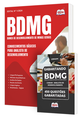 Combo BDMG 2025 - Analista de Desenvolvimento (Conhecimentos Básicos)