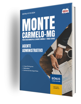 Apostila Prefeitura de Monte Carmelo - MG 2025 - Agente Administrativo
