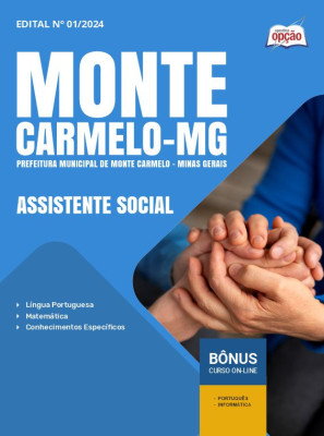 Apostila Prefeitura de Monte Carmelo - MG 2025 - Assistente Social