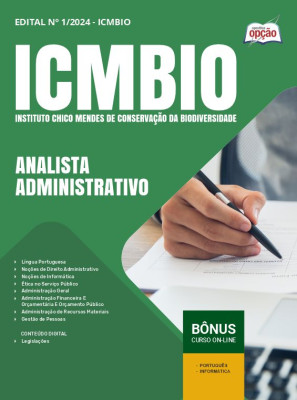 Apostila ICMBio em PDF - Analista Administrativo 2025