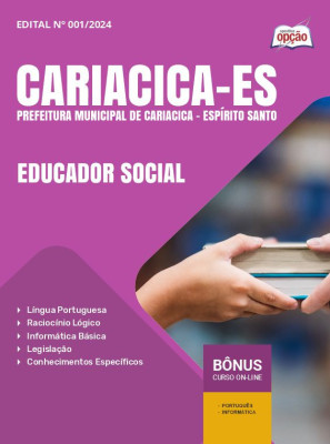 Apostila Prefeitura de Cariacica - ES em PDF - Educador Social 2025