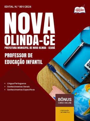 Apostila Prefeitura de Nova Olinda - CE em PDF - Professor De Educação Infantil 2025