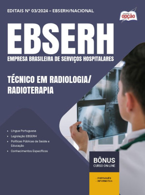 Apostila EBSERH em PDF - Técnico em Radiologia/Radioterapia 2025