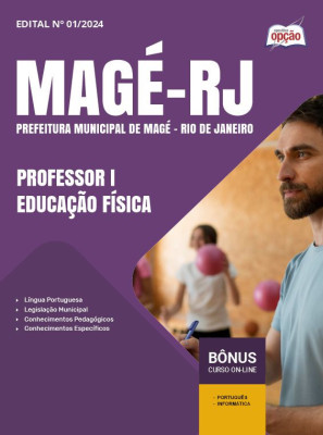Apostila Prefeitura de Magé - RJ em PDF - Professor I - Educação Física 2025