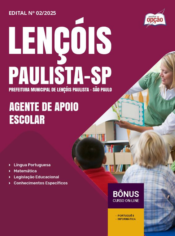 Apostila Concurso Prefeitura de Lençóis Paulista (SP) 2025