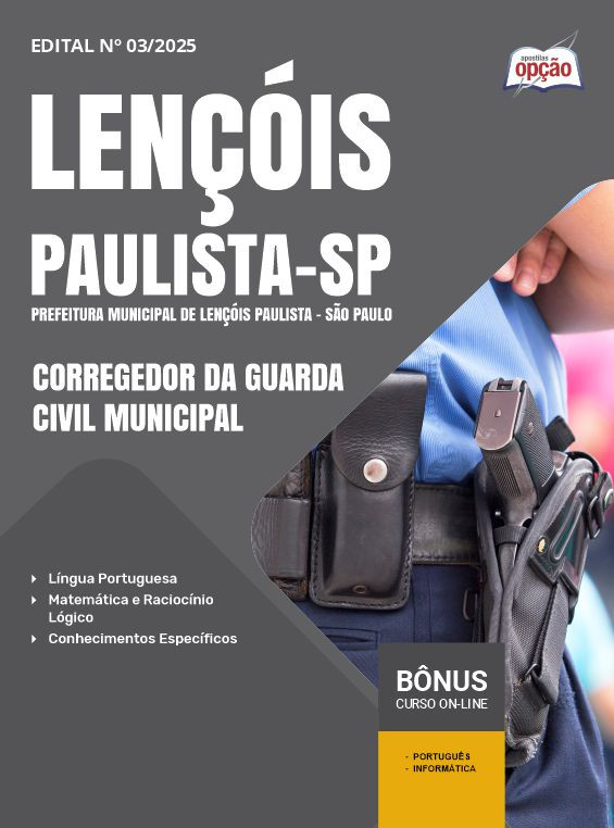 Apostila Concurso Prefeitura de Lençóis Paulista (SP) 2025