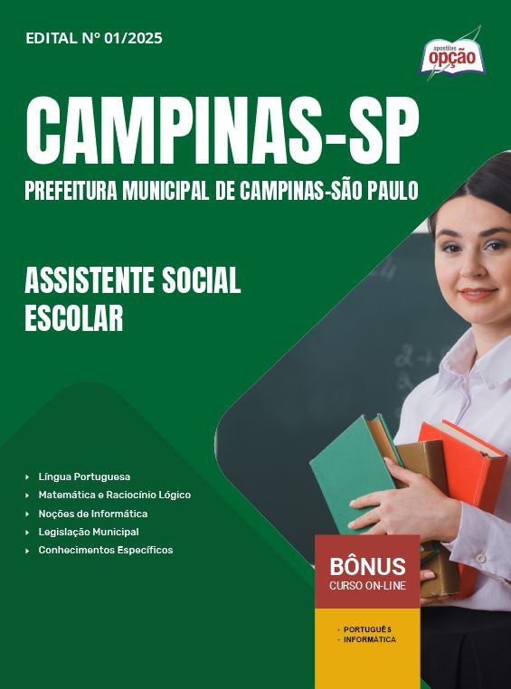Apostila Concurso Prefeitura de Campinas (SP) 2025