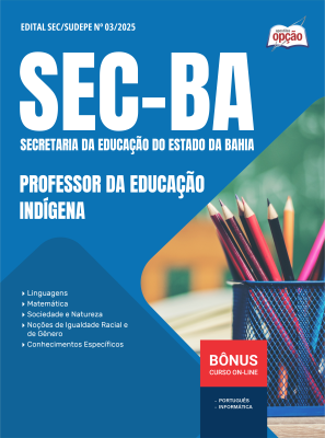 Apostila Concurso SEC BA 2025