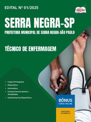Apostila Concurso Prefeitura de Serra Negra (SP) 2025