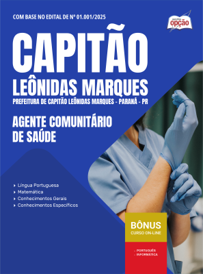 Apostila Concurso Capitão Leônidas Marques (PR) 2025
