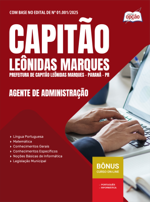 Apostila Concurso Capitão Leônidas Marques (PR) 2025