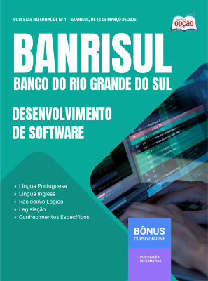 Apostila BANRISUL em PDF - Desenvolvimento de Software 2025