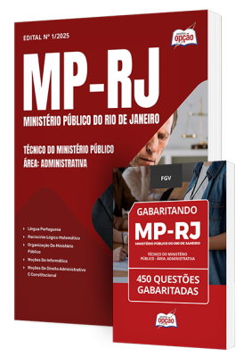 Combo MP-RJ - Técnico do Ministério Público - Área: Administrativa