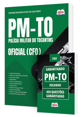 Combo PM-TO - Oficial - Curso de Formação de Oficiais - CFO