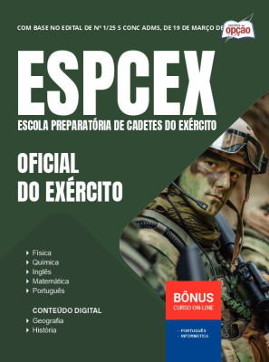 Apostila EsPCEx em PDF - Oficial do Exército 2025