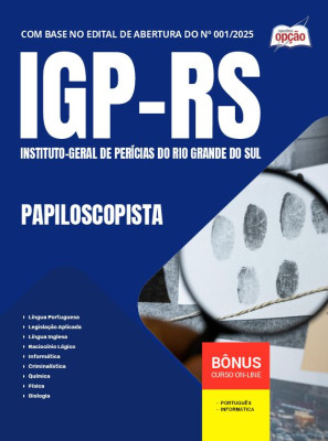 Apostila IGP-RS 2025 - Papiloscopista