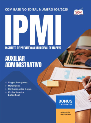 Apostila IPMI em PDF - Auxiliar Administrativo