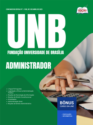 Apostila UNB em PDF - Administrador 2025
