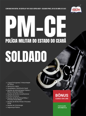Apostila PM-CE em PDF - Soldado 2025