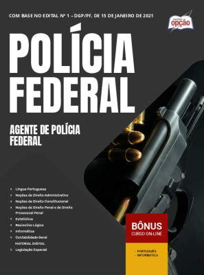 Apostila Polícia Federal (PF) em PDF - Agente de Polícia Federal 2025