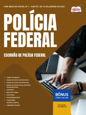 Apostila Polícia Federal (PF) em PDF - Escrivão de Polícia Federal 2025