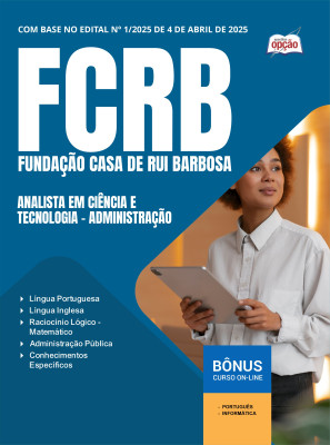 Apostila FCRB em PDF - Analista em Ciência e Tecnologia - Administração