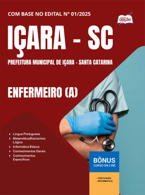 Apostila Prefeitura de Içara - SC em PDF - Enfermeiro(a) 2025