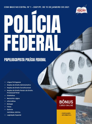 Apostila Polícia Federal (PF) em PDF - Papiloscopista Policial Federal 2025