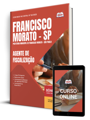 Apostila Prefeitura de Francisco Morato - SP 2025 - Agente de Fiscalização