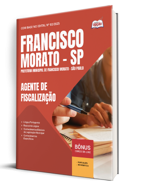 Apostila Prefeitura de Francisco Morato - SP 2025 - Agente de Fiscalização