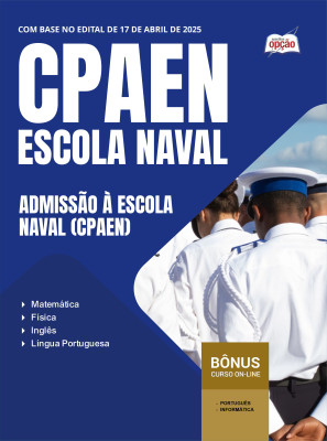 Apostila Escola Naval em PDF - Oficial da Marinha 2025