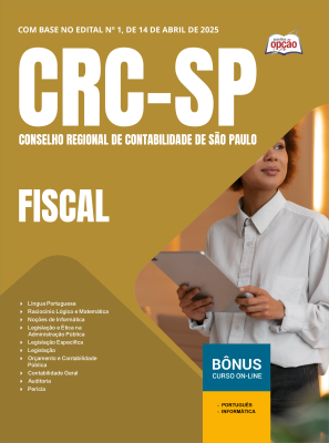 Apostila CRC-SP em PDF - Fiscal 2025